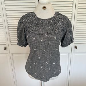 Madewell Embroidered Blouse